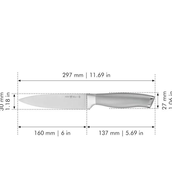 Henckels Modernist Forged 6" Utility Knife - Picture 3 of 6
